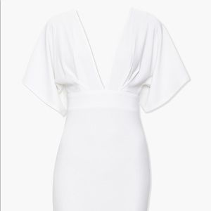 Plunging Bodycon Dress